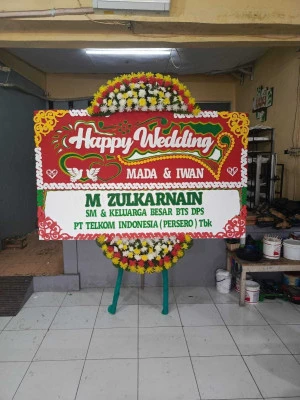 Papan Bunga di Tamiyangsari Kroya