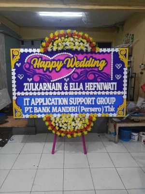 Papan Bunga di Tamiyangsari Kroya
